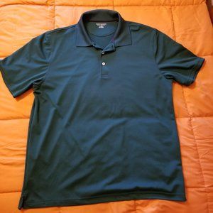 Golf Polo - Forest Green - Large